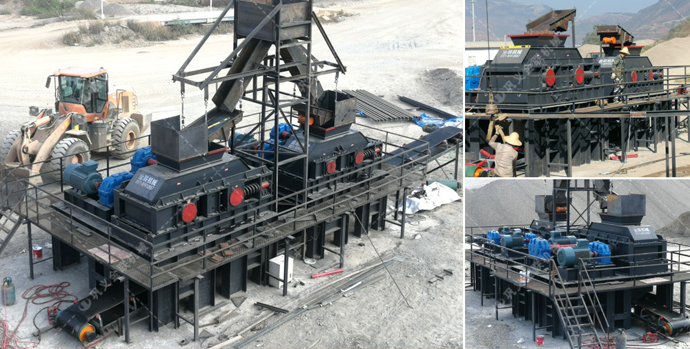 重型對輥破碎機-大型雙輥式制砂機設備價格/圖片視頻/型號結(jié)構(gòu)原理