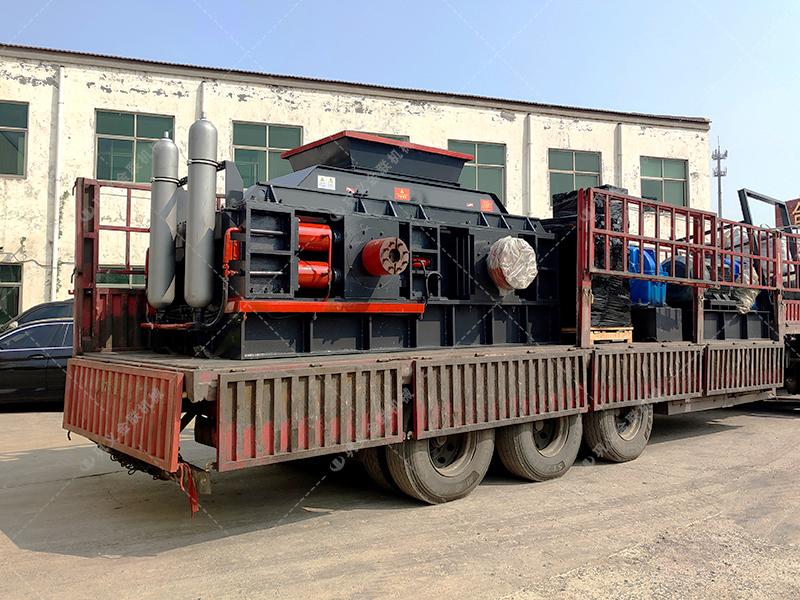 金聯機械生產的1510液壓對輥制砂機怎么樣？附現場案例